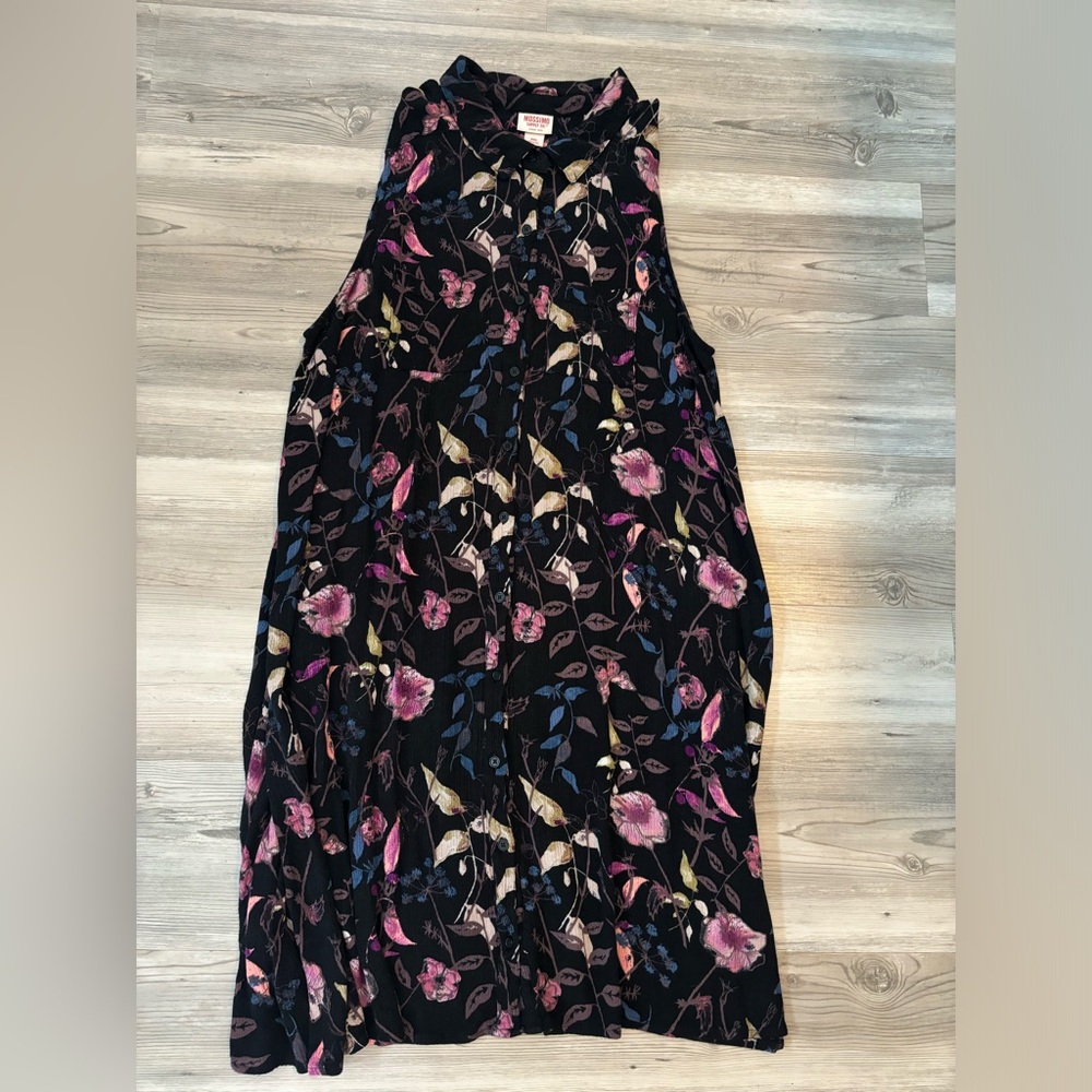 Mossimo XXL Button Down Shirt Dress pit to pit 28, length 35